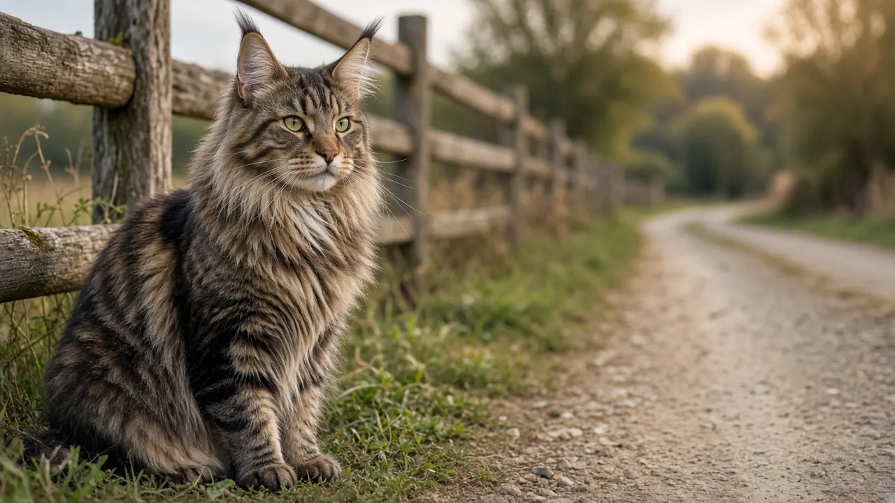 A cat at home in Lucerne